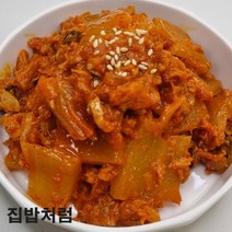 [집밥처럼 참치김치볶음] 아삭하고 새콤한 국산김치를 볶아 한끼뚝딱 간편하게 먹을 수 있는 엄마손맛 가정식 밑반찬, 200g, 1개