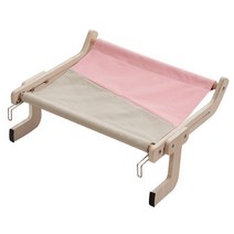 딩동펫 고양이 구름 이동식 창틀 해먹, 핑크