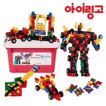 아이링고 3D 창의교육 하이플라잉 지니어스 뉴점핑 브레인플러스 더배틀 장난감 블럭, 06_390pcs 워킹플러스