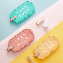 여중생선물 생리대파우치 파스텔톤 화장품 소품
