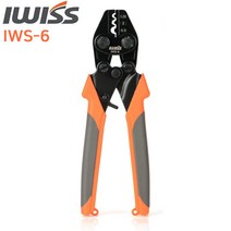 IWISS 위스 터미널압착기 IWS-6 단자압착 AWG16-10, 1개