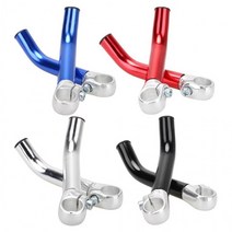 릴랙스 핸들바 자전거핸들바 자전거보조핸들 픽시라이저바 자전거손잡이 자전거보조손잡이 핸들, 실버