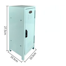 밀크박스 카고박스 철보관 상자 기숙사 화장품 지폐 키 은행 카드 및 기타 데스크탑 소형 품목 미니 스토리, [02] BLUE