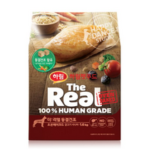 하림펫푸드 시니어용 더 리얼 오븐베이크드 닭고기 건조생식사료, 10개, 1.6kg