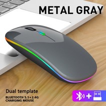 블루투스 무선 마우스 노트북 컴퓨터 pc macbook 게임 게이밍 버티컬 무소음, 003