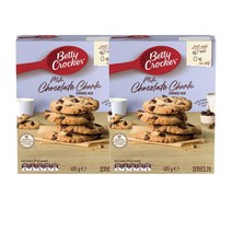 베티크로커 밀크 초콜릿 청크 쿠키 믹스 485g Betty Crocker Milk Chocolate Chunk Cookie Mix, 2팩