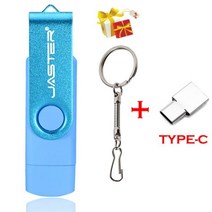 짱구usb 샌디스크usb JASTER OTG 3 1 고속 펜 드라이브 TYPE-C 어댑터에 마이크로 USB 스틱 레드 외장형 스토리지 64GB 32GB 16GB, 4GB_Blue | China