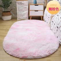 타원형 머리맡 카펫 침실 소녀 머리맡 작은 카펫 거실 커피 테이블 바닥 매트 룸 전체 발코니 바닥 매트