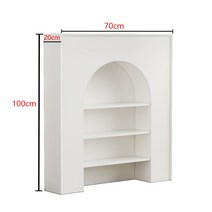 벽난로 콘솔 북유럽 인테리어 장식장 원목 엔틱, 가로70CM*세로20CM*높이100CM, 가로70CM*세로20CM*높이100CM