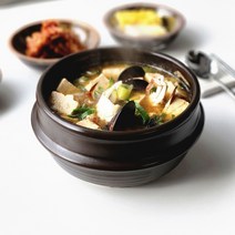 주방짱 국산 세제 세척가능 뚝배기 세제 무흡수 무균열 게르마늄 초강도 내열 뚝배기, 게르마늄 뚝배기 2호
