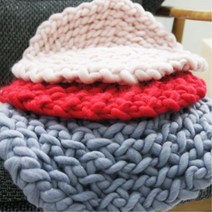 코바늘 손뜨개 미니 원형 인테리어 러그 신혼부부 주방꾸미기 테이블러그 거실러그 인테리어소품 집꾸미기