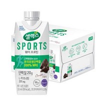 웨이프로틴 드링크 초콜릿 (WPI)330ml 12팩, 상세페이지 참조, 상세페이지 참조, 330ml