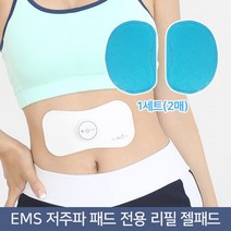 닥터웰 당일배송 EMS 나비 저주파 전용 마사지기 리필 젤패드 접착 1세트(2매), 나비 리필패드(1set)