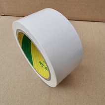 테이프 점빵 백색 면 50mmX15m 백면 화이트 한테 면테 잎 이사테 박스테 5CM 청테, 단품