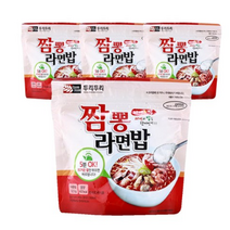 두리두리 짬뽕 라면밥, 123g, 8개