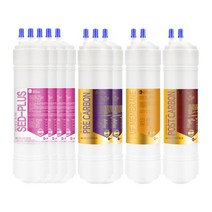 [필터테크] GL-4000 1년세트 정수기필터호환 프리미엄플러스 11인치 단방향 (UF), 상세 설명 참조