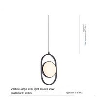 카운터테이블 안내데스크 계산대 테이블 카운터현대 매직 아이 Led 펜 던 트 조명 샹들리에 다이닝 룸 테이, 05 Large Black A_02 Warm White