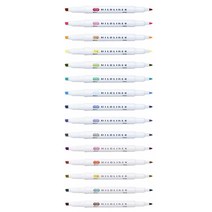 제브라 마일드라이너형광펜 35칼라, 1개, 레몬엘로우(MLY)