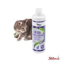고양이 목욕 자묘용 허브 애묘샴푸린스-300mL, 상세페이지 참조