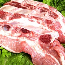지리산바래봉흑돈 쪽갈비, 1개, 500g