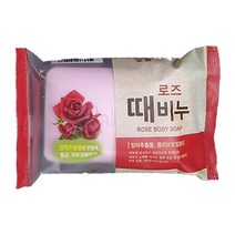 태광유통 장미 때 비누 1개, 127g