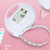 휴대용 레이저 전자 디지털 거리 측정기 줄자 150cm 바디 테이프 블루투스 앱 led 건강 체지방 캘리퍼스 테스트 둘레 및 선형 모드