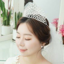 웨딩 티아라 큰 왕관 빅사이즈 미스코리아 파티