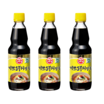 오뚜기 국수장국 가쓰오부시, 360ml, 3개