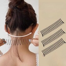 잔머리 핀 헤어 클립 스프링 머리띠 고정 정리 삔, 상세 페이지 참고