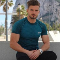 [국내] PHYSIQ 컴프레션반팔티셔츠 남성운동복 헬스복