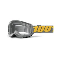 100% 백퍼센트 스트라타 STRATA 2 Goggle 바이크 오토바이 고글 (옵션선택), 05.이지피지-클리어 렌즈
