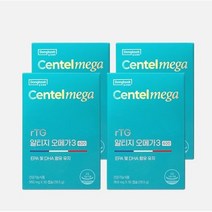 [유통기한임박]동국제약 센텔메가 rTG 알티지 북유럽산 병풀 오메가3 600, 4개월