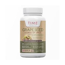 OPC 포도씨 추출물 캡슐 최소 95% 이탈리아 포도원 포도로 제조 에코비티스 영국제, 60 카운트(1개 팩)