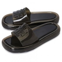 TORY BURCH 토리버치 에어 버블 젤리 85010 004 여자 슬리퍼 - 블랙