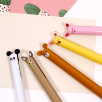 동물 볼펜 2색 독일제 잉크펜 5종 [인쇄 가능 판촉물 선물], 상세설명 참조, 돼지볼펜