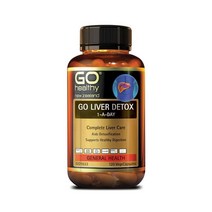 (뉴질랜드) 고헬씨 고 리버 디톡스 원어데이 하루한알 120캡슐-밀크씨슬 강황 Go Healthy LIVER DETOX 1-A-DAY