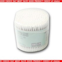 s갓템rSbJq-1625a원형 면봉(약8.5x7.5cm 약300개)-케이스 랜덤_mS8361w, 1