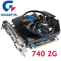 Geforce GTX650 보다 강한 GT740-2GB VGA 카드 용 기가 바이트 GT 740 2 비디오 128Bit GDDR5 그래픽, 한개옵션0