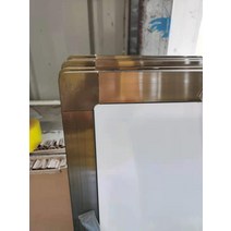 법랑 칠판 메모 자석 가정용 환경판 공부방 벽걸이, 100x200cm, 화이트A프레임