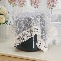 에어프라이어 공기 튀기다 뚜껑 수건 전기찜기팬 찜통 전기밥솥 방지 회갑 컵 수납함 주방 만능 덥는천 4682620441, 레이스 쌀 사 588