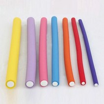 빠롯드 1~7호 헤어롤 펌 머리세팅 헤어 미용실 미용 남자 여자 남성 여성 앞머리 셀프 뿌리 볼륨 헤어 롤 파마 펌 집게 구루프 그루퍼 구루 뽕, 2호(6개 연보라), 본상품선택