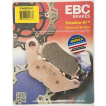 EBC Brakes FA662HH DoubleH 시리즈 소결 디스크 브레이크 패드 블랙 1x1x1