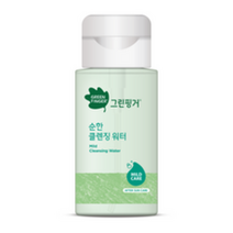 그린핑거 순한 클렌징 워터, 4개, 400ml