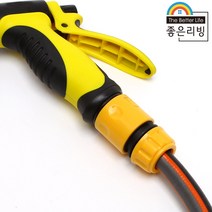 좋은리빙 스프레이건 연결 커넥터 물호스 내경 12mm용 h6, 1개