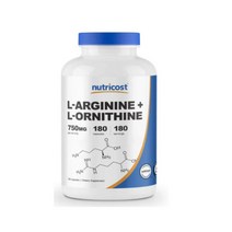 뉴트리코스트 L-아르기닌 + L-오르니틴 750mg 캡슐, 180캡슐, 1개