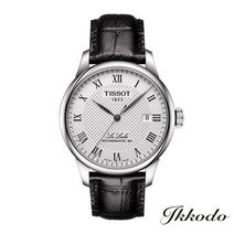 [구입 특전 대상 상품]TISSOT 티솔 로클 LE LOCLE POWERMATIC 80 80시간 리저브 자동 감아 실버 문자판 3 기압 방수 정규품 2년 보증 T006.407.16.033.00 [T0064071603300]