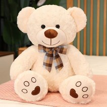 크리스마스 곰 사랑스러운 테디 베어 봉제 인형 귀여운 소년 소녀 발렌타인 선물 신제품, white_2