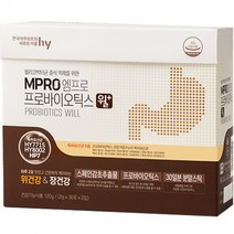 한국야쿠르트 엠프로 프로바이오틱스 윌 유산균 영양제, 단일옵션, 120개