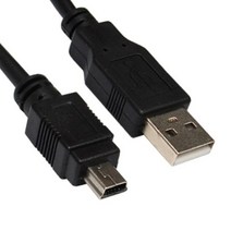 넥시 USB2.0 미니5핀 케이블 2m/NX14/AM-Mini 5P/충전+데이터 전송/MP3/PMP/카드리더기등에 사용/최대 480Mb
