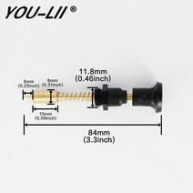 youlii gs125 mikuni 기화기 스로틀 밸브 어셈블리 en125 추가 집중 핸들 수동 밸브 제어 스위치 드롭 배송